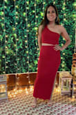 I fell in love with this dress when I saw it online more so when I received it. It fits perfectly. Received tons of compliments. Don't think twice to buy you won't regret it. - Alma S.