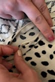 I'm so sad I didn't get the opportunity to wear this skirt because it's so cute! It had a hole by the zipper when I put it on. Very upset at this products quality and now I cannot return. - Sarah S.
