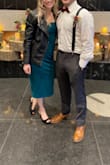 I ordered this dress for a wedding I attended as a guest. I received so many compliments! The material is great, thick (2 layers) but not too thick and I chose the really pretty darker teal color. If anything it was long, I would've wanted to get it hemmed an inch or 2 but it still looked good. Otherwise it fit like a glove and I was comfortable and felt secure all night! Thanks Lulus! - Danielle D.