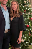 I wore this for a Christmas party and got lots of compliments.  It does show a lot of your bust. I wish I had a better photo to show! - Jessica L.