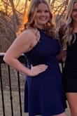 Got this dress for my winter formal and it fit so well and I got so many compliments! - Maddie W.
