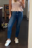 I had been looking for white tennis shoes that were on the dressier side and because these aren't canvas they will stay clean. I'll be wearing these all spring and summer! - Courtney J.