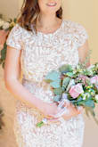 Wore this for a small ceremony wedding. Comfortable and fit well. Good quality for price. - Jacqui S.