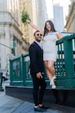 Wore it on my wedding day in the city clerk NY and it was perfect for the occasion! Took a size L and I'm kind of chubby. - Noy P.