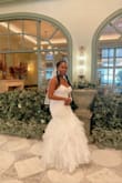 The dress looks lovely and fit perfectly! - Andrea N.
