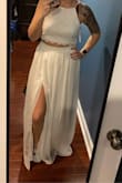 I ordered this in 3 different sizes total because I was determined to love it! The style is so beautiful but just did not flatter me at all. I ended up sizing down to small hoping it would look better, but the flowy just didn't work for me. It's so cute and well made though! - Ashley W.