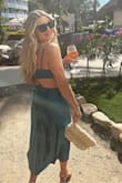 Very cute dress! I just wish I could of gotten a petite size, but it was gorgeous. I just am short. Lots of compliments! - Morgan H.