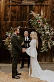 It fit perfectly I barely needed alterations besides a hem and bustle. I originally purchased for my engagement pictures but once I tried it on I decided to make it my wedding dress because I loved it so much - Tara D.