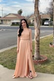 This two piece dress is so cute; the material and style overall is beautiful. It was a little long, but I made it work. - Nora B.