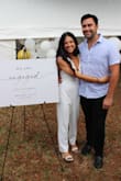 I purchased this romper to wear for my engagement party and it was perfect! It fit well without being too tight. I could have sized down, but I like my clothes a little roomier. The material is thick, not see-through at all. I also love the detailing of the ruffles and the low neckline. - Arianne R.