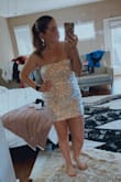 I have sifted through hundreds of sparkle dresses for a bachelorette and this one is perfect!
Flirty and thriving vibes! So excited to wear it! - Bria S.