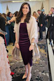 Love this dress! Wore it to a wedding and got so many compliments. So comfy and such a beautiful purple velvet color. I wish I could buy it in more colors!! - Diana H.