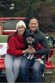 I ordered the red for Christmas! Is cropped, ordered up a size to fit off shoulders. - Robin H.