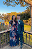 I got so many compliments on this dress. The colors are beautiful and the tiers make a very flattering fit. Only disclaimer is it was a little loose in the chest. I had to wear a padded bra to keep the top from gapping, but otherwise it was fine! - Carly A.