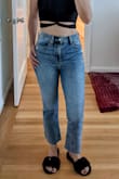 I've been looking for a non-skinny jean and am so glad I found these! They're the perfect length and the denim is so soft. I especially love that there are no holes or tears in them because most jeans come pre-ripped nowadays! - Beatriz K.