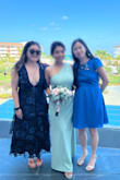 Fit perfectly but did use tape to make sure there is no exposure. Paired with flats and danced the night away! - Lily C.