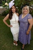 Used this dress for my Tea Party Bridal Shower. Make sure you have proper undergarments for its beautiful cut. Material is nice, not see-through, has a good thickness to it. I felt so nice in this dress! - Coxarely G.