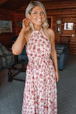 Love this dress!! It's super flattering on. Perfect midi length. The detail is super cute, I would definitely recommend it! It's not see-through and the back is super cute. Might need nipple covers though, because you can't really wear a bra. - Michelle G.