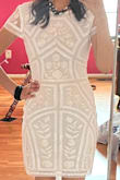 This dress is beautiful. It is very classy but has a youthful design and can be worn for a variety of occasions! - Richa P.