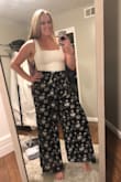 Love these pants! Can dress up or down! I wore it with a white tank top I already owned. These pants are so comfortable I will definitely wear these a lot this summer! - Janelle S.