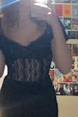The top was really good quality but I'd definitely recommend having bigger boobs to prevent it from falling down but it was still perfect! (sorry for the bad photo but I didn't take more with it on). - Josie L.