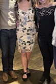 This dress fit like a glove and was surprisingly comfortable. I love how it showed off my curves and had a beautiful pattern and interesting sleeves. - Adrienne S.
