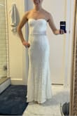 I didn't do a great job with photos, but I do really like this dress. I have a small chest so I'm thinking I'll probably try to buy a strapless bra to wear with this, but I really love the way it makes my other curves look! - Sheryl S.