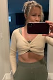 I can layer over my sports bra for yoga or barre, lounging around also! - Shelly S.