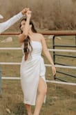 Used this dress for my engagement pictures. I hate dresses that are too tight, this one was perfect! I absolutely loved it. - Ariana N.
