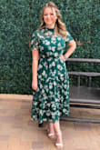 Great fit! Wore it to a winery wedding and got tons of compliments :) - Chandler B.
