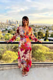 I bought this dress for a friend's wedding. The dress was very comfortable and I loved how flowy it was. I got so many compliments on the dress. I also bought my shoes from Lulus! - Tasha J.
