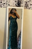 This dress is the definition of perfect, I got it for my boyfriend's prom and it fits me just so perfectly. It shipped in perfect time and the price for a dress so beautiful is phenomenal=¤definitely recommend this dress for the "Wow" effect. - Neomia N.