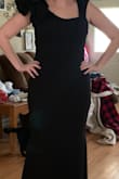 I went by the Lulus sizing suggestion and selected the XL, but I think I might've been better with a L. I'm tall (5'10''), and dress is still very long and not quite as snug as I was expecting. Overall, I'm happy with the outcome, tho! - Falyn M.