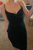 One of my favorite dresses! It's beautiful. Fits like a dream. True to size - Erica P.