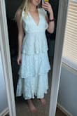 I love this dress for my bridal shower!! I'm pretty tall and it fits perfect! - Maddie M.