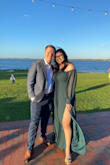 This dress was so flattering and beautiful! I wore it to a friend's wedding as a guest and got compliments all night! For a busty lady, it's always challenging to find a dress that compliments my shape. This dress was the perfect cut! Absolutely love it! - Gina T.
