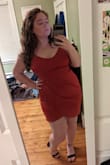 Very cute dress. It's well-priced for the quality. Since the straps were not adjustable, I had to use those sticky chicken filet-looking boob covers instead of a normal bra, but that worked out quite well in the end. I would say L was the best size but the dress was more revealing/shorter on me than on others in the photo reviews and model pics. Just something to keep in mind. - Yohan F.