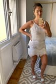 I asked a S size, but it's too short and small for me. Otherwise, I recommend it. - Andrezza N.