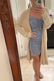 So flattering! Great fit. I paired it with a long cardigan from LuLus. - Kerry T.