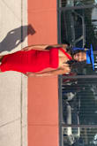 I love love this dress. The only issue is the zipper it's gets stuck halfway but I got so many compliments on this dress. - Jamecia B.