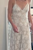I ordered multiple Lulu's dresses to try on for my wedding, and this was the runner-up. It's very flowy and flattering! It does run large-- I normally border between a small and medium, so I ordered a small. If I was going to keep it, I would have needed an XS! - Ashley P.
