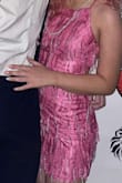 I absolutely loved this dress. i ordered it last minute and it came just in time. i added rinestones on it for a pop, but it was super easy. the back is SO PRETTY. fits amazing. perfect length too - Ainsley M.