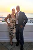 I wore the dress to a beach wedding and received many many compliments! The fit was perfect, very comfortable. - Cyndi C.