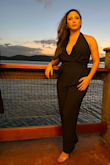 The first time ordering a jumpsuit was a bit skeptical that it would actually fit.......it did, perfectly. The length is perfect and no adjustments are needed. - Geneve W.