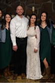 I wore this for my February wedding and it did not disappoint. I did not need any alterations. It was worn with cowboy boots. Such a comfortable dress. - Dana T.