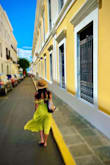 Perfect pop of color IG dress for taking pics among the brightly colored backdrop of Old San Juan. - Danielle V.