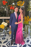 Absolutely loved this dress! Wore to a friend's wedding and got so many compliments. It fits really nice but I did have to get it hemmed as I was wearing shorter heels. Fabric is thick and has a lining on the bottom! - Elisa S.