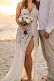 Absolutely stunning and comfortable! The bodysuit inside is brilliant! No bra needed! BUT bottom is completely see-thru. I had to have a lining put it it but totally worth it! - Mary B.