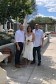 PERFECT FIT FOR ME! My husband and I decided to elope and this was the most perfect dress for our ceremony. It fits like a glove and is very flattering!!! 10/10 recommend!!! - Shelly R.