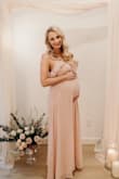I wore this dress for my maternity shoot and baby shower. Simply can't get enough of it!! - Roxie D.